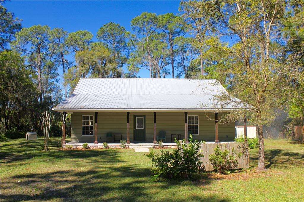 Front exposure of home