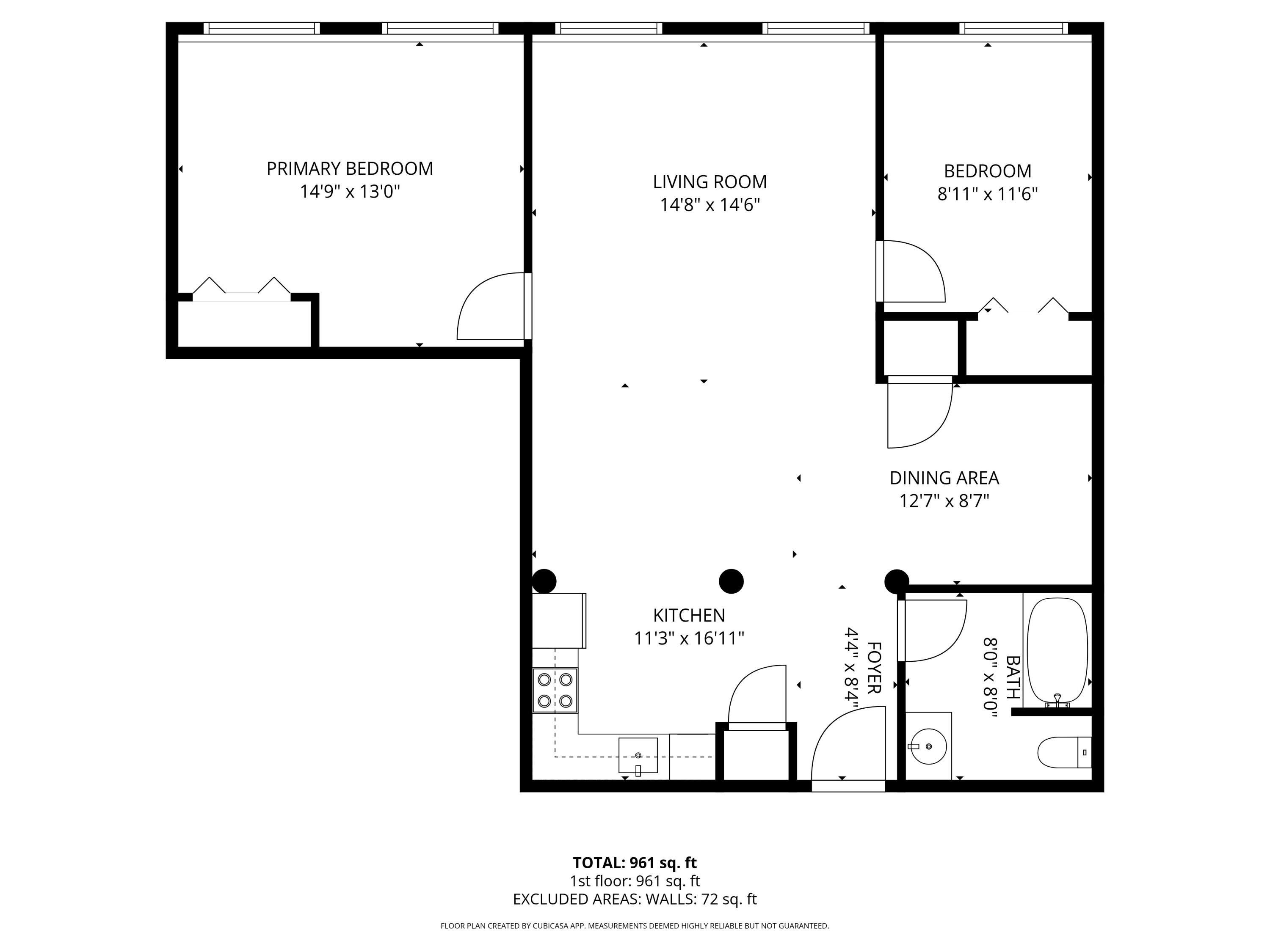 2 Main Street, Unit 18405 Biddeford, ME 04005 - Photo 50 of 50 2D Floor Plan for 2 Main Street Suite 18
