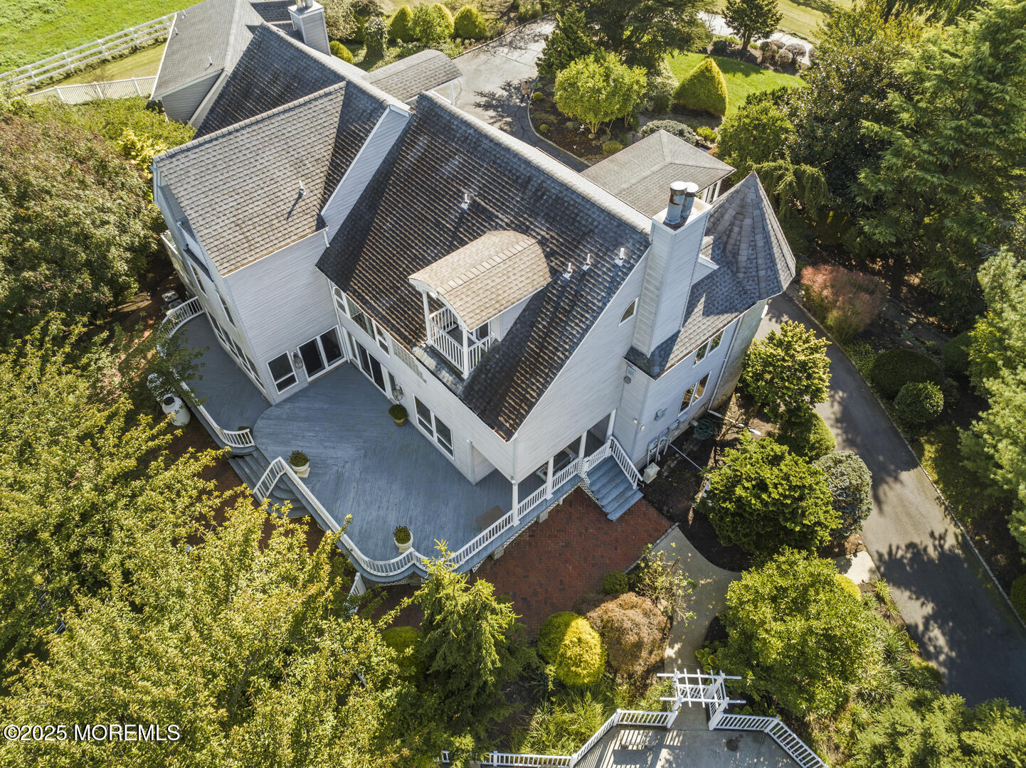 18 Schoolhouse Road Cream Ridge, NJ 08514 - Photo 3 of 136 an aerial view of a house with a yard