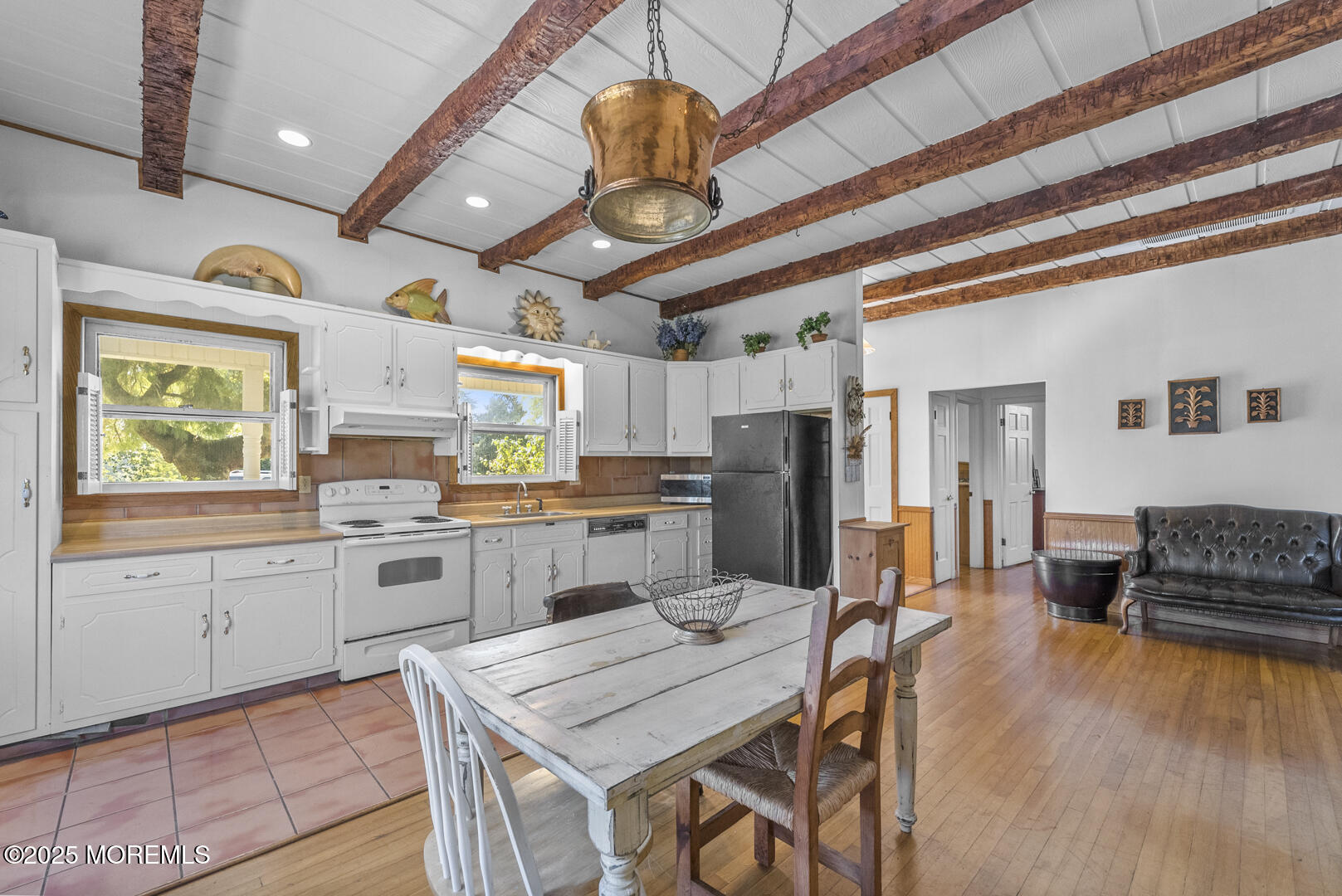 18 Schoolhouse Road Cream Ridge, NJ 08514 - Photo 72 of 136 a kitchen with granite countertop lots of counter top space and wooden floor
