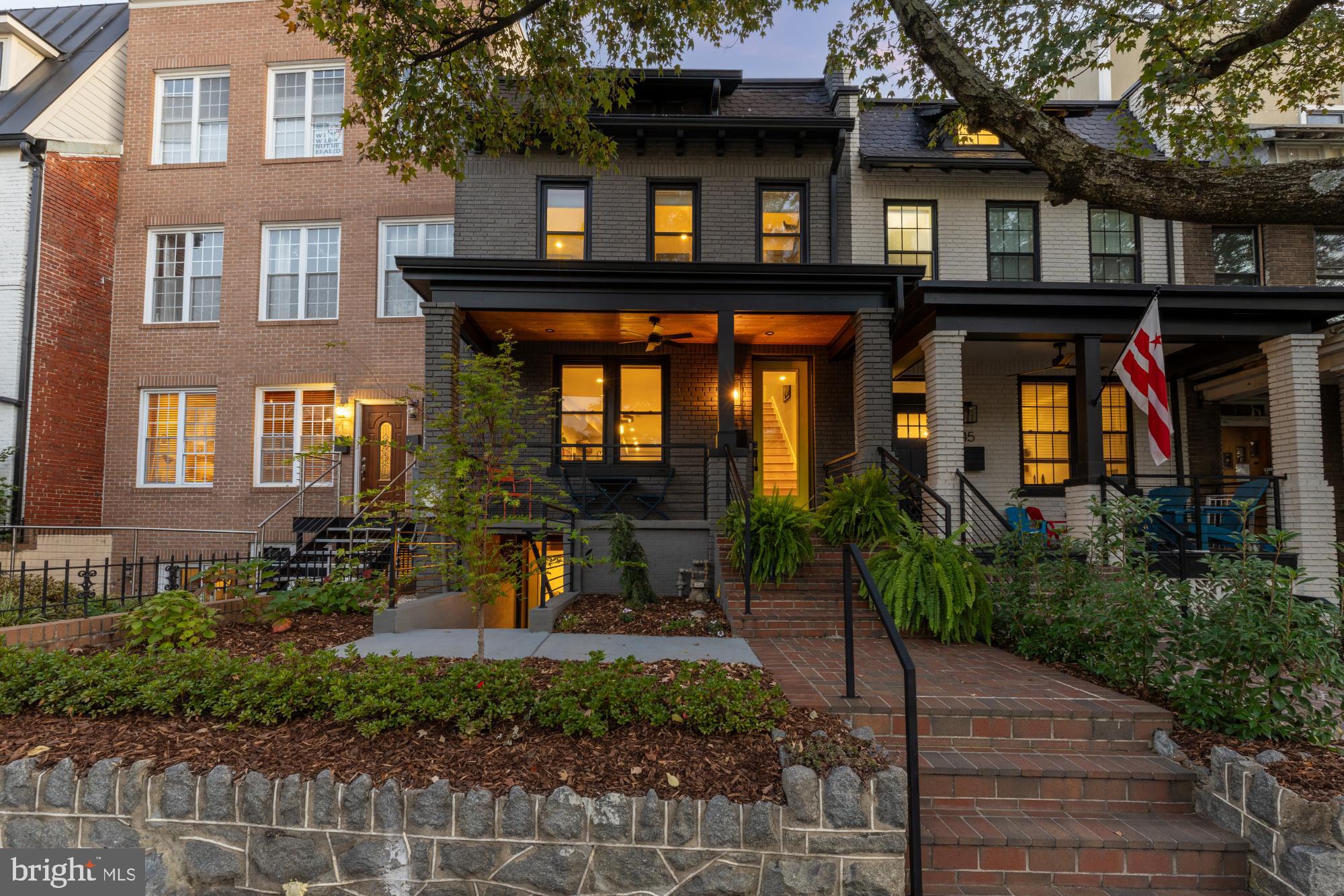 47 T Street Northeast Washington, DC 20002 - Photo 2 of 45 a front view of a house with garden