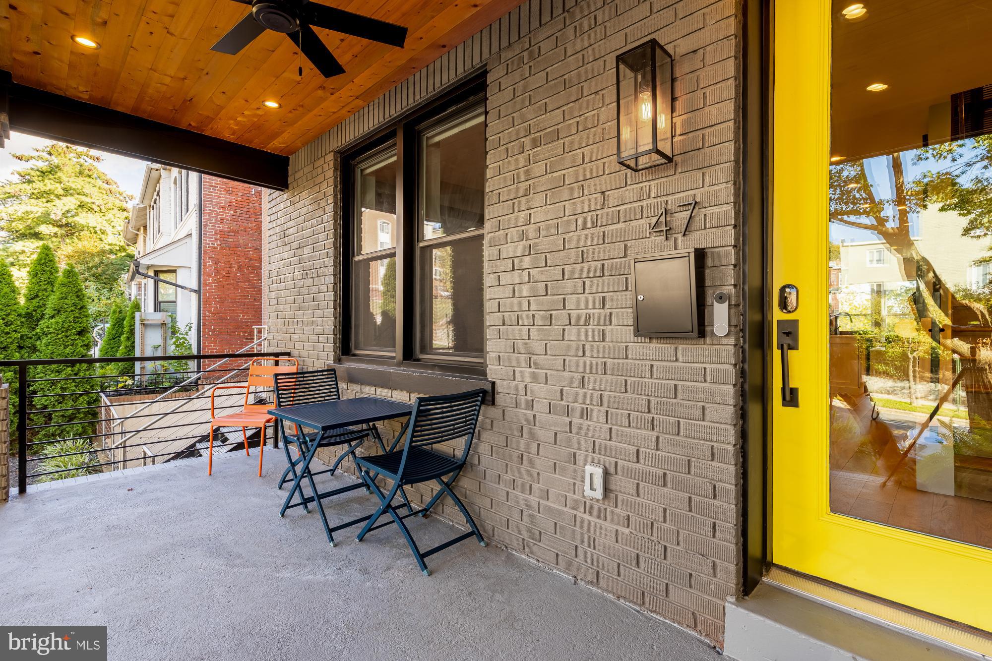 47 T Street Northeast Washington, DC 20002 - Photo 3 of 45 a balcony with outdoor seating