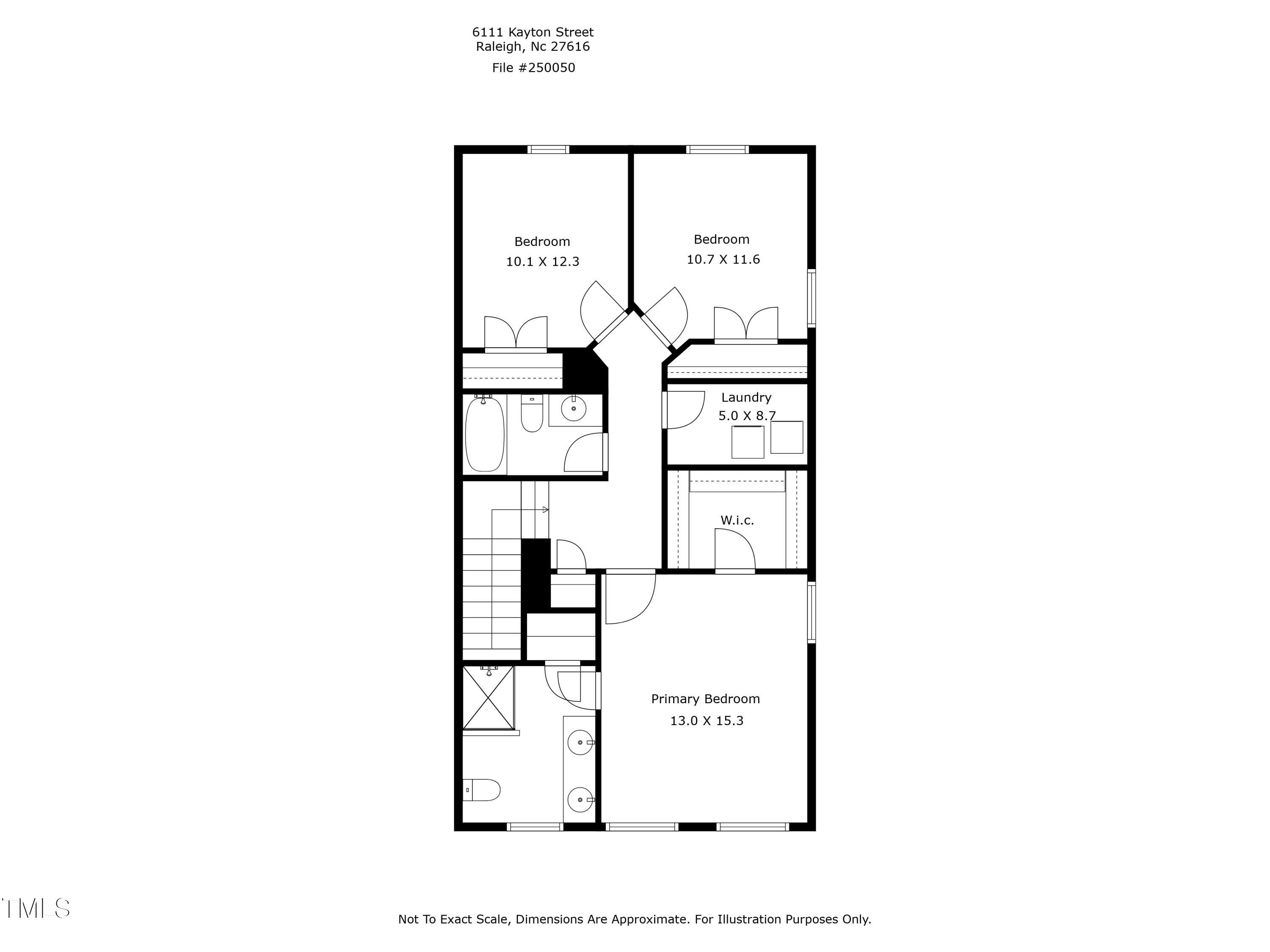 6111 Kayton Street Raleigh, NC 27616 - Photo 49 of 49 3rd_floor_6111_kayton_street_raleigh_wit