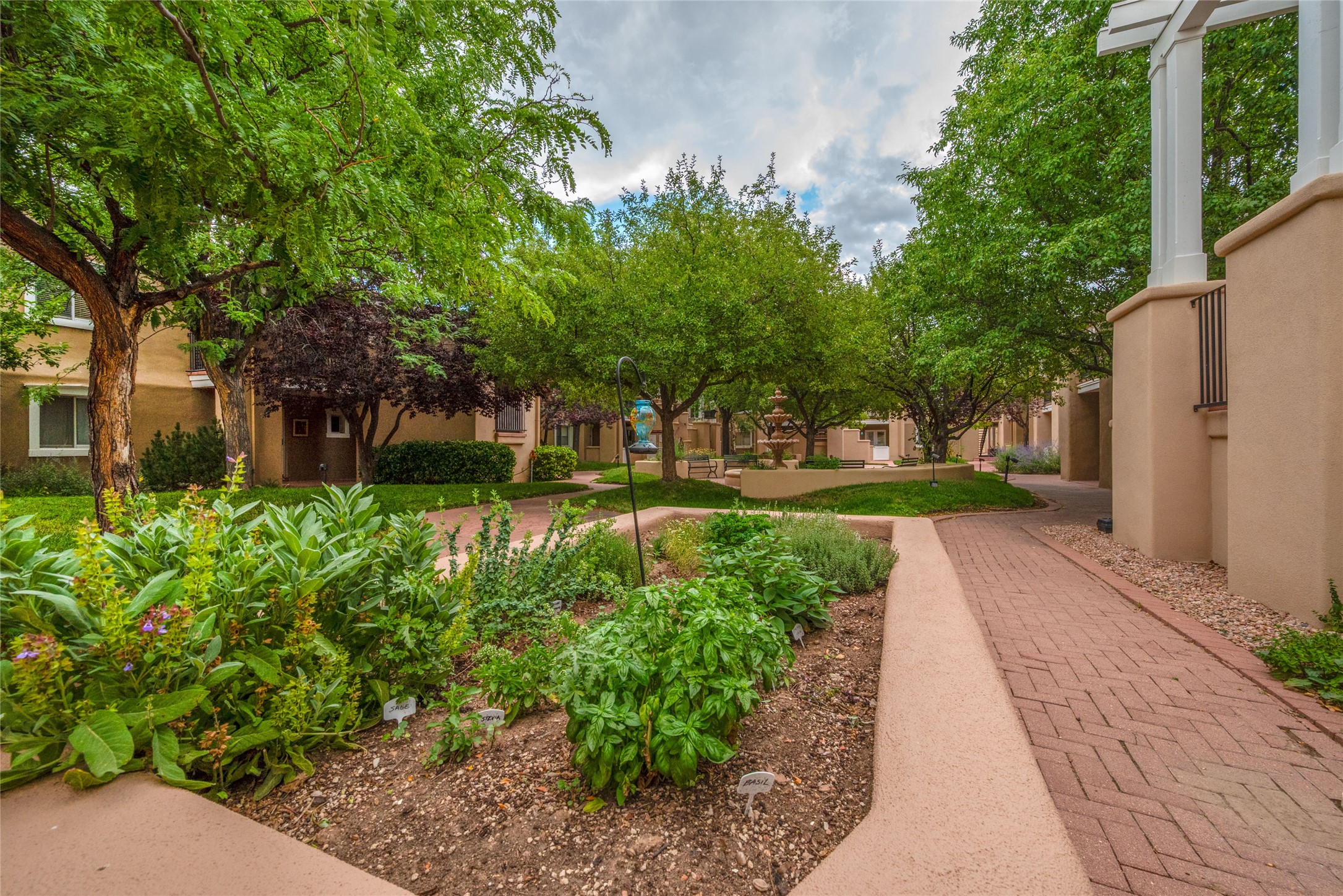 663 Bishops Lodge Road, Unit 37 Santa Fe, NM 87501 - Photo 22 of 22 Common Courtyard area