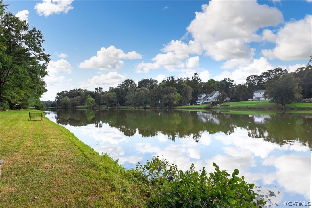 9349 Cardiff Loop Road North Chesterfield, VA 23236 - Photo 46 of 50 a lake view with a city