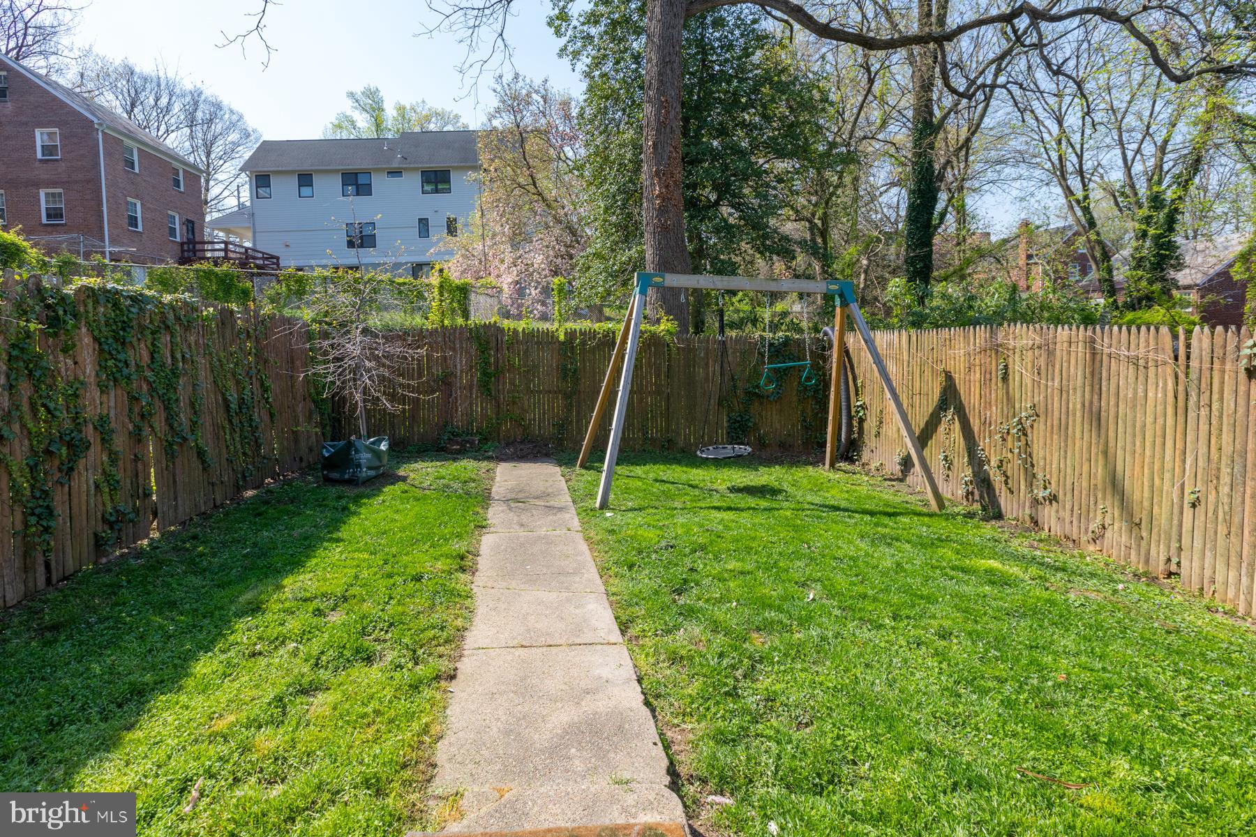 1239 Perry Street Northeast Washington, DC 20017 - Photo 34 of 36 Fenced-in backyard