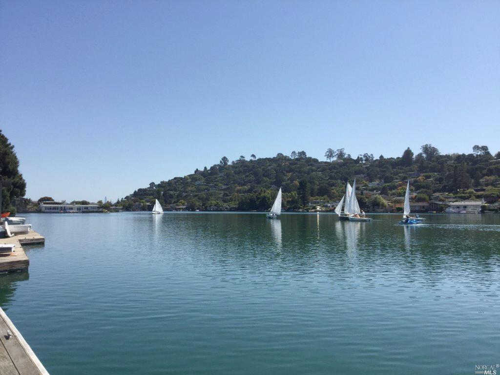 19 Windward Road Belvedere, CA 94920 - Photo 1 of 1 a view of a lake with houses