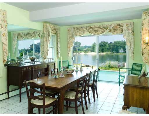701 Steamboat Road Greenwich, CT 06830 - Photo 9 of 19 a view of a dining room with furniture window and outside view