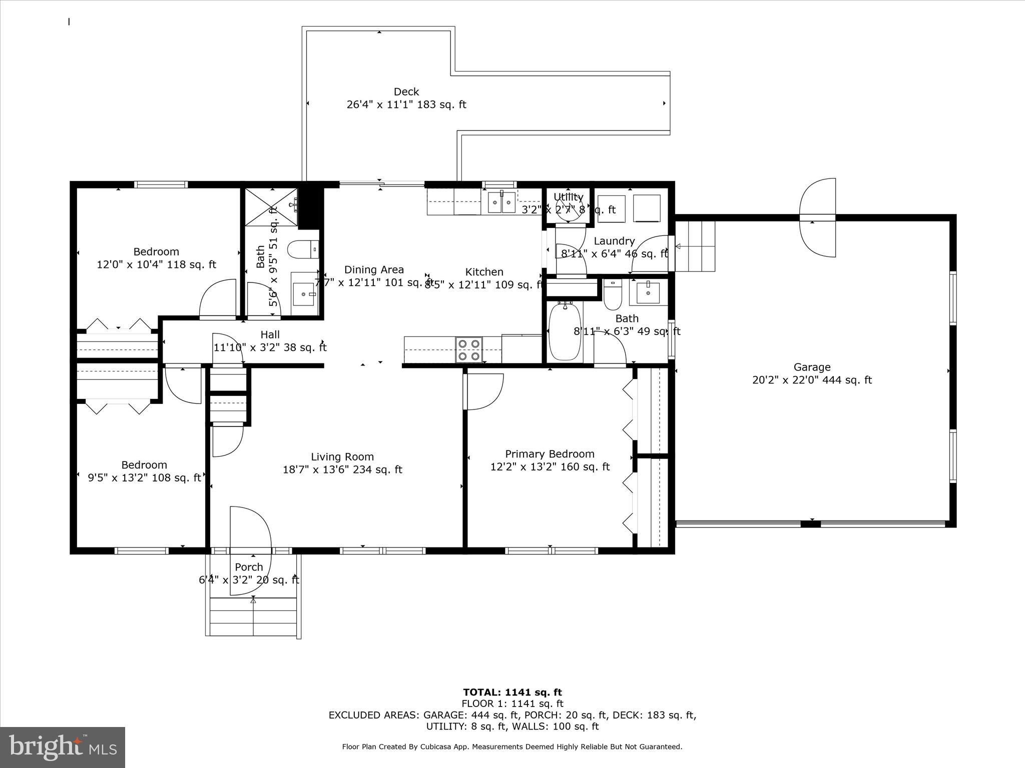 1117 High Street Cambridge, MD 21613 - Photo 40 of 48 all_floors_1117_high_st_cambridge_with_dim