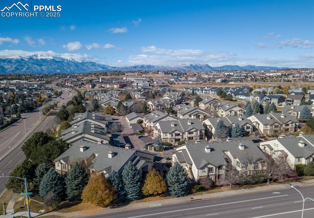 3731 Riviera Grove, Unit 104 Colorado Springs, CO 80922 - Photo 13 of 15 an aerial view of a city