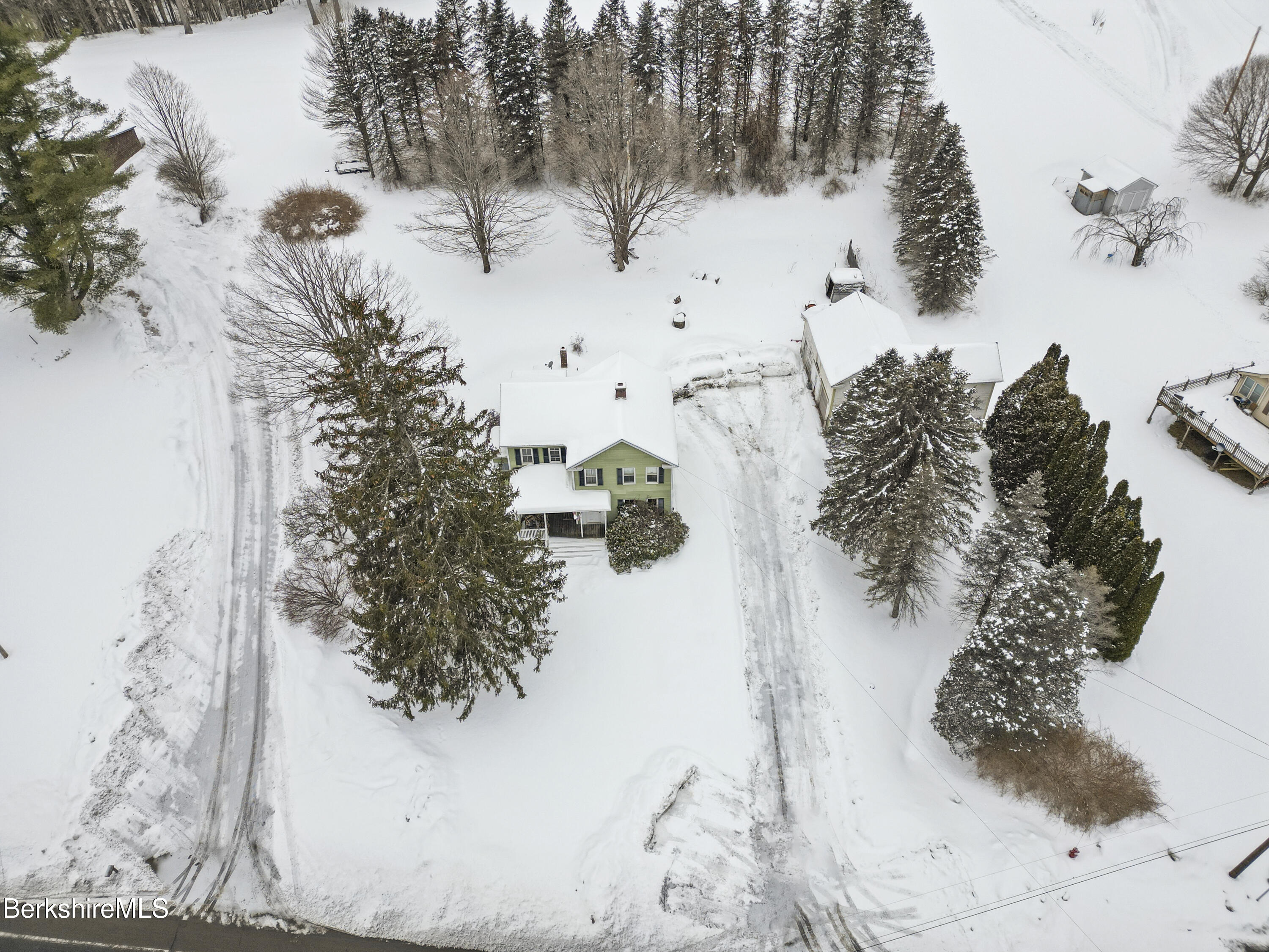 971 North State Road Cheshire, MA 01225 - Photo 5 of 37 910 Aerial View