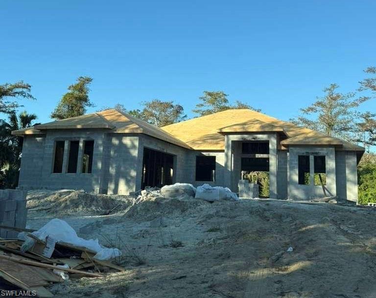 a front view of a house with porch