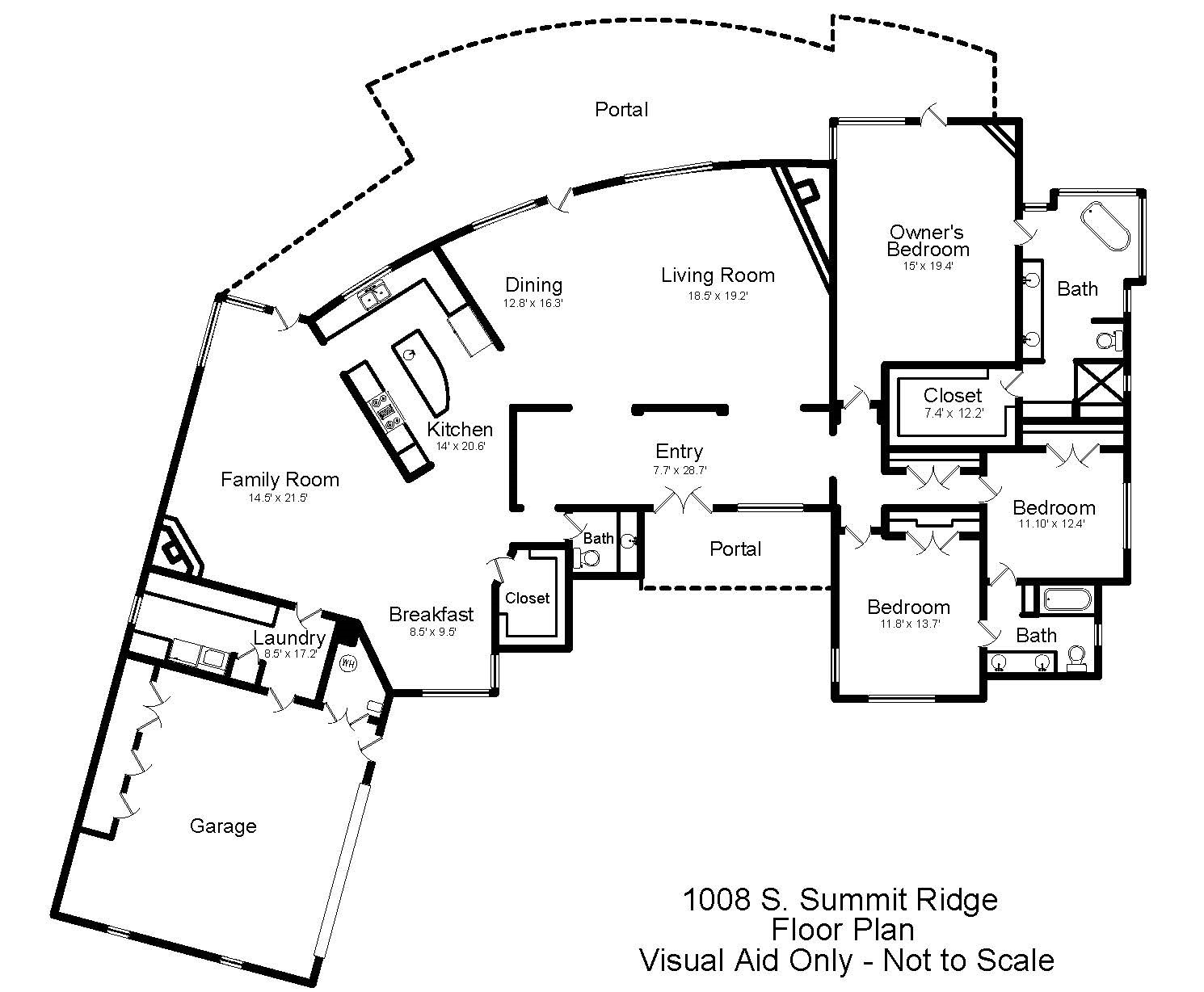 1008 South Summit Ridge Santa Fe, NM 87501 - Photo 42 of 42 Floor Plan