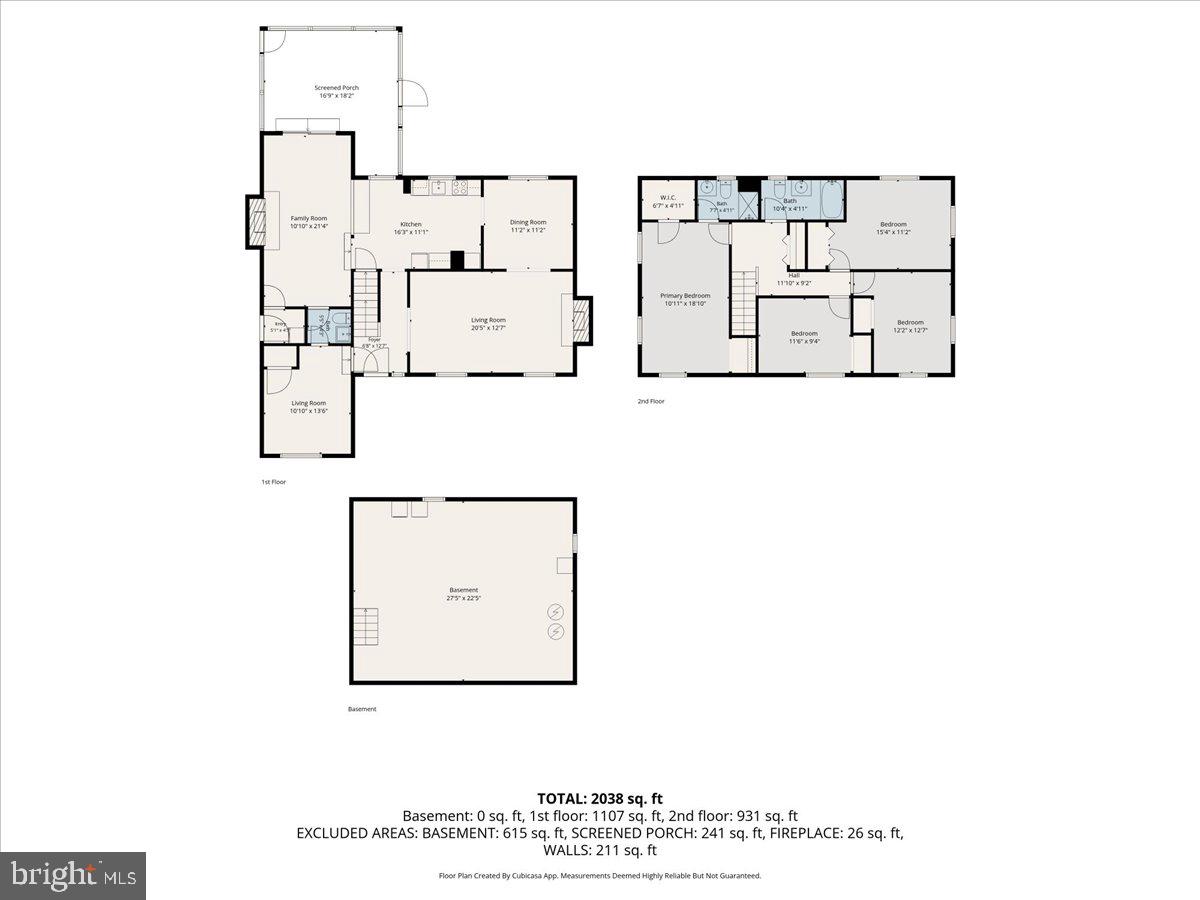 513 Beatty Road Springfield, PA 19064 - Photo 40 of 40 Floor plan