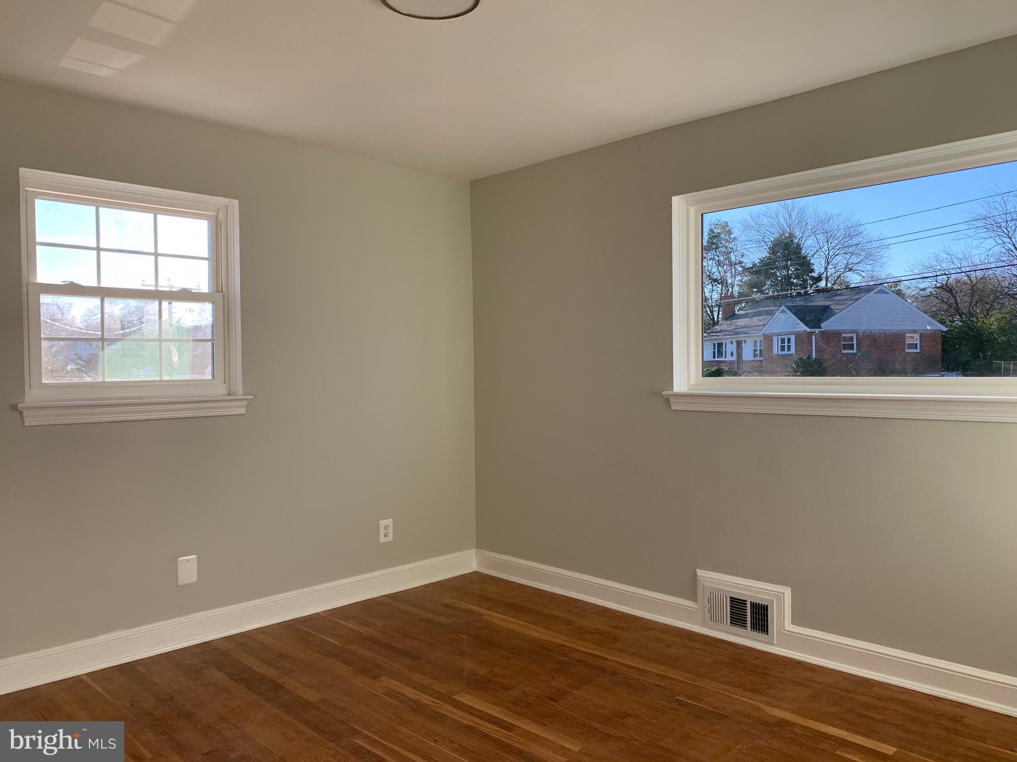 5819 Craig Street Springfield, VA 22150 - Photo 10 of 48 First Bedroom with Corner Windows.