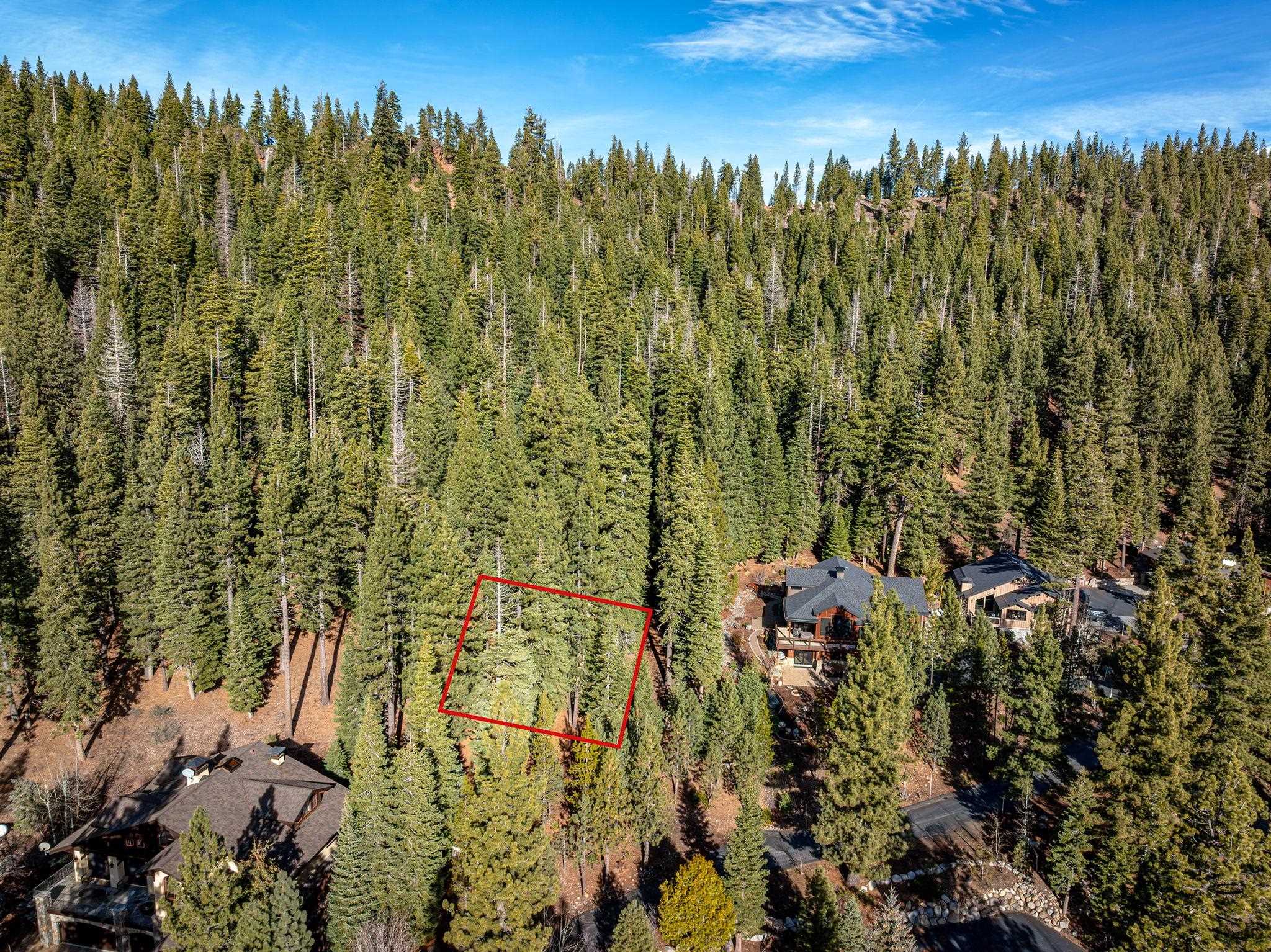 202 Hidden Lake Loop Olympic Valley, CA 96146 - Photo 17 of 28 view of a city with lush green forest
