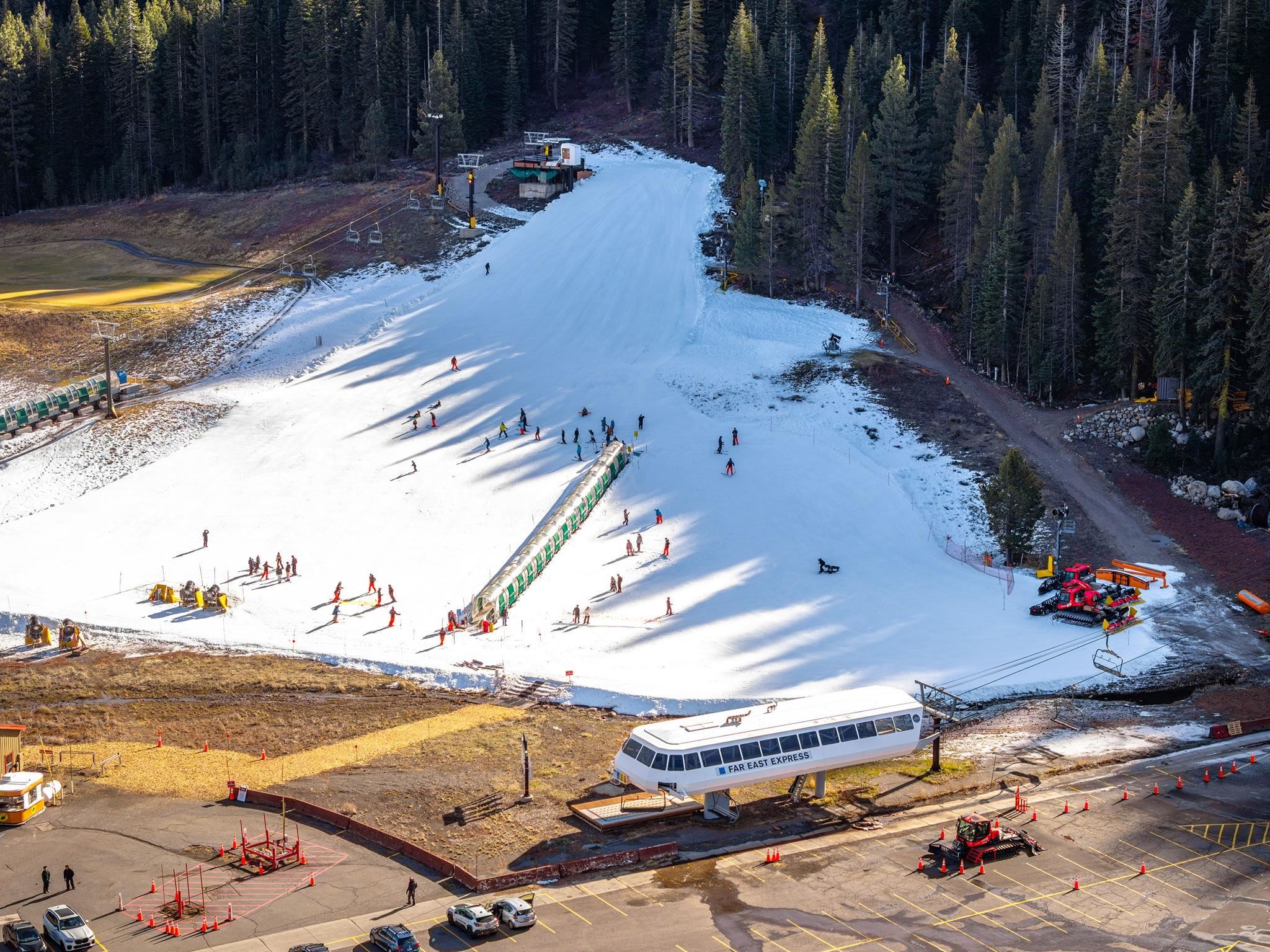 202 Hidden Lake Loop Olympic Valley, CA 96146 - Photo 28 of 28 a view of swimming pool with an outdoor seating