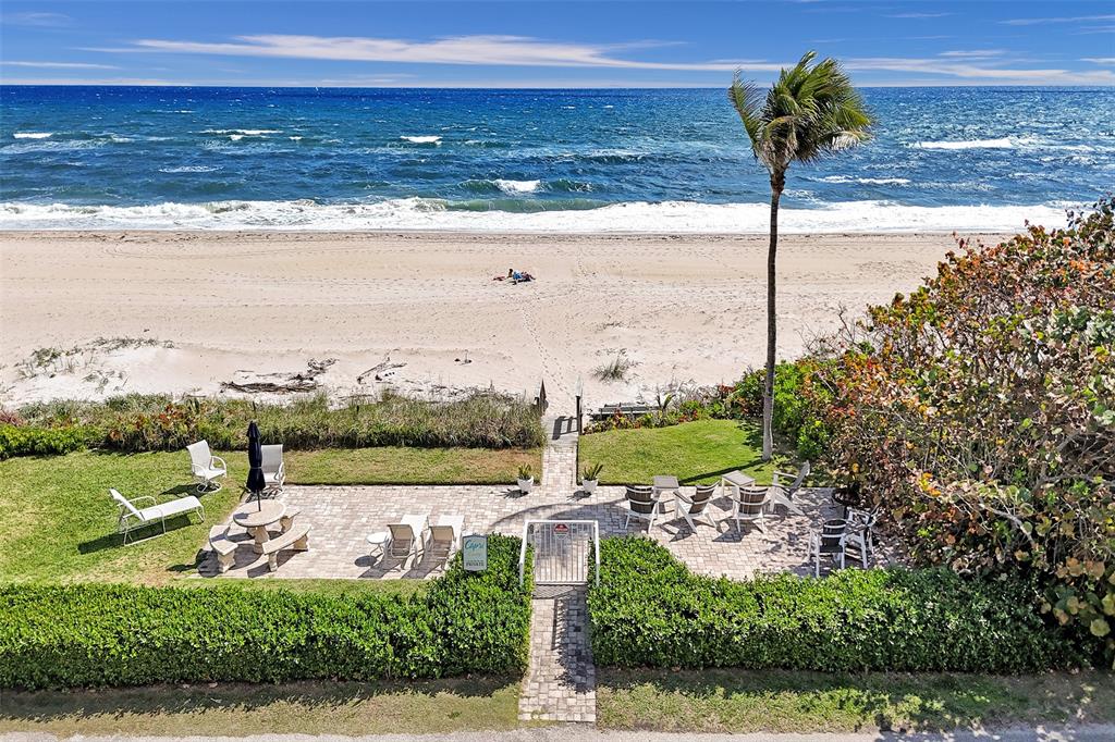 5700 Old Ocean Boulevard, Unit X Ocean Ridge, FL 33435 - Photo 36 of 49 a view of a lake with a beach