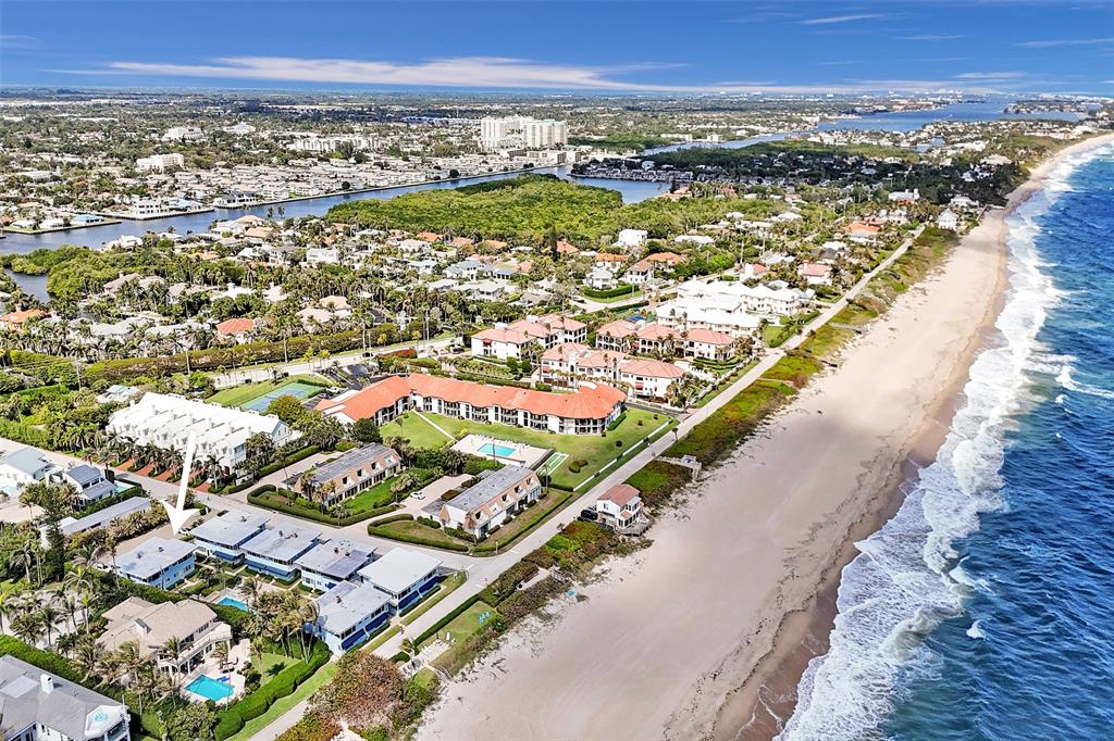 5700 Old Ocean Boulevard, Unit X Ocean Ridge, FL 33435 - Photo 45 of 49 a view of a city with an ocean