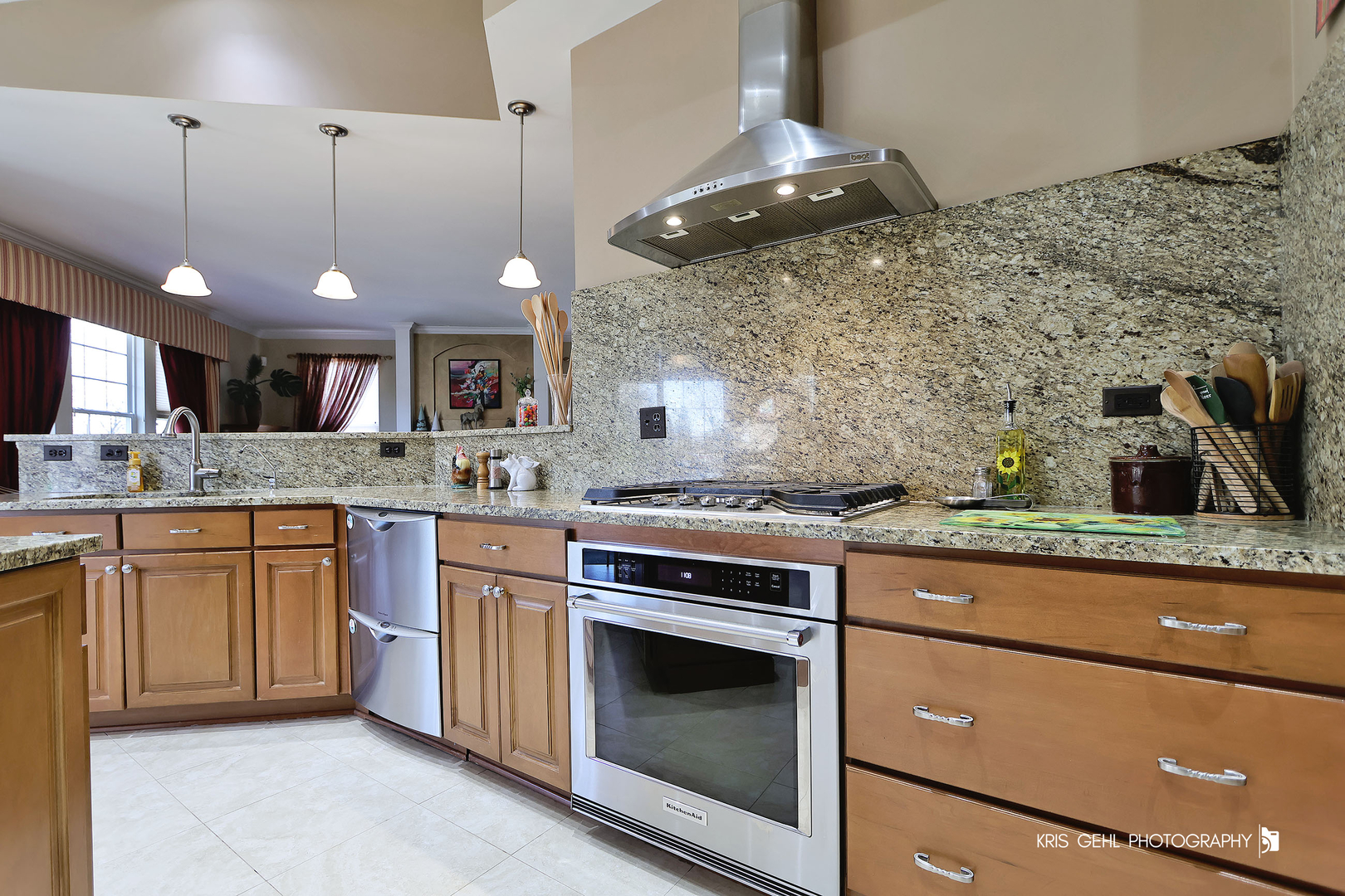 317 Sterling Circle Cary, IL 60013 - Photo 16 of 47 a kitchen with a sink and cabinets