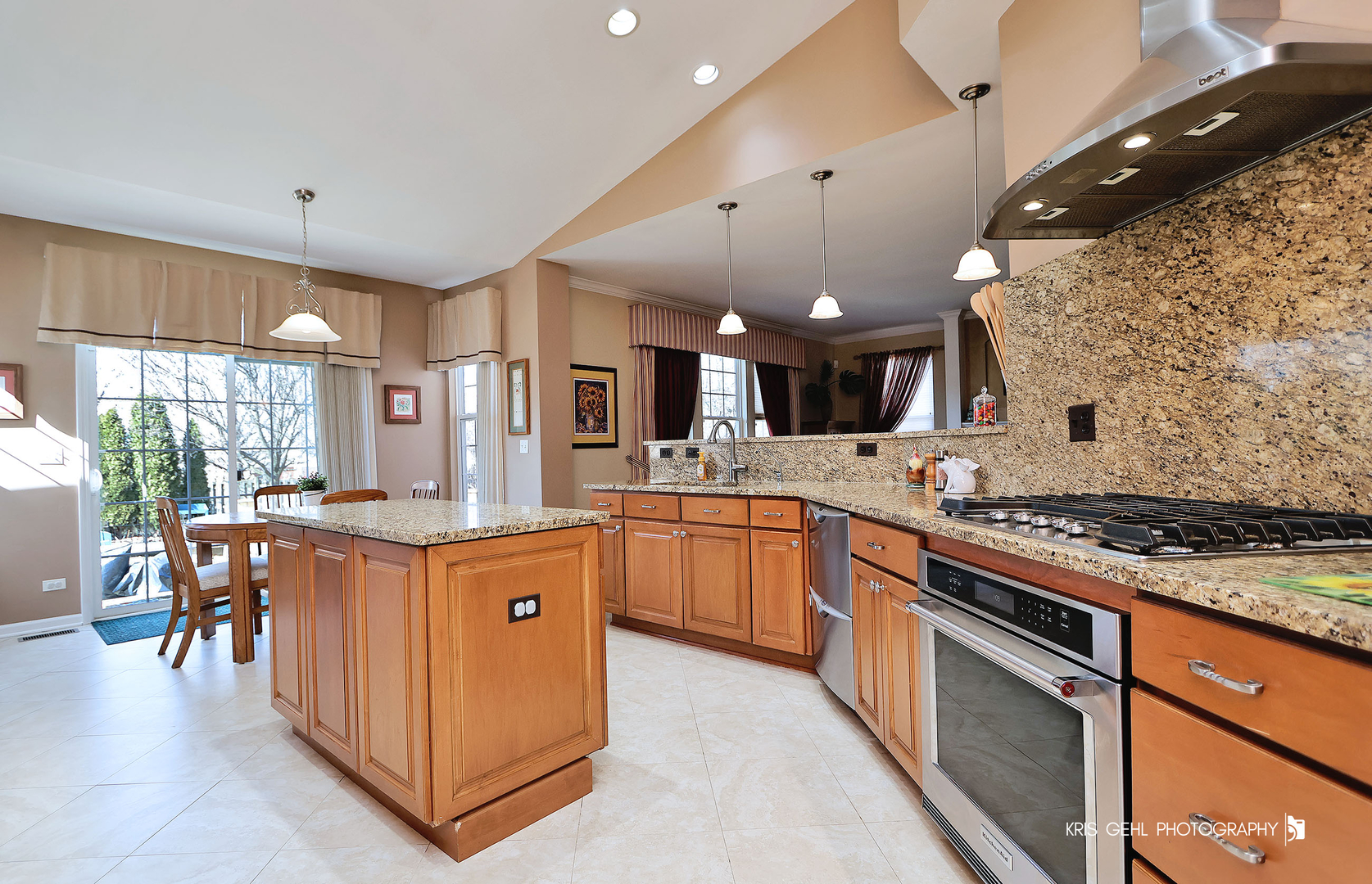 317 Sterling Circle Cary, IL 60013 - Photo 18 of 47 a kitchen with a stove and a refrigerator