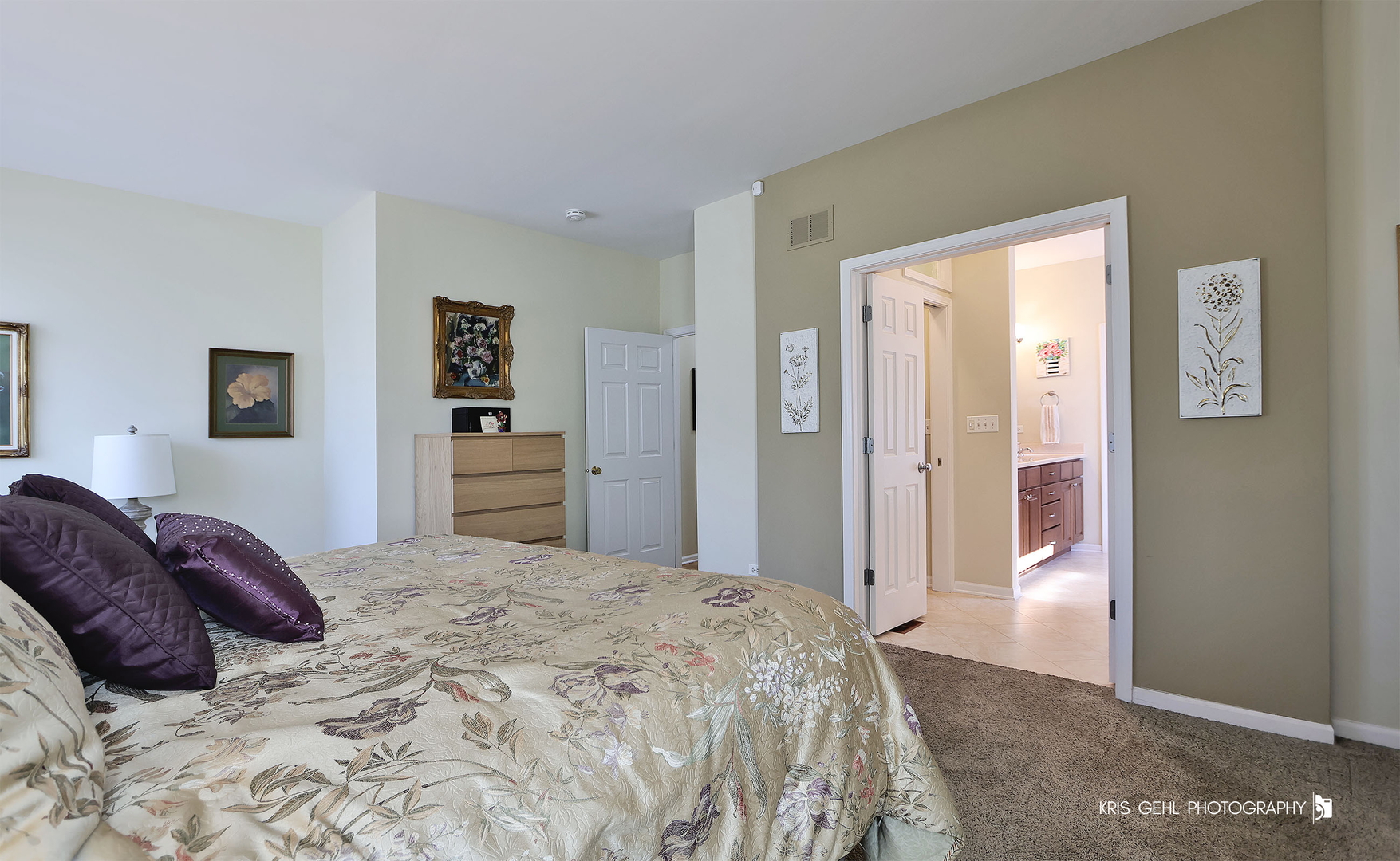 317 Sterling Circle Cary, IL 60013 - Photo 20 of 47 a bedroom with a large bed and closet