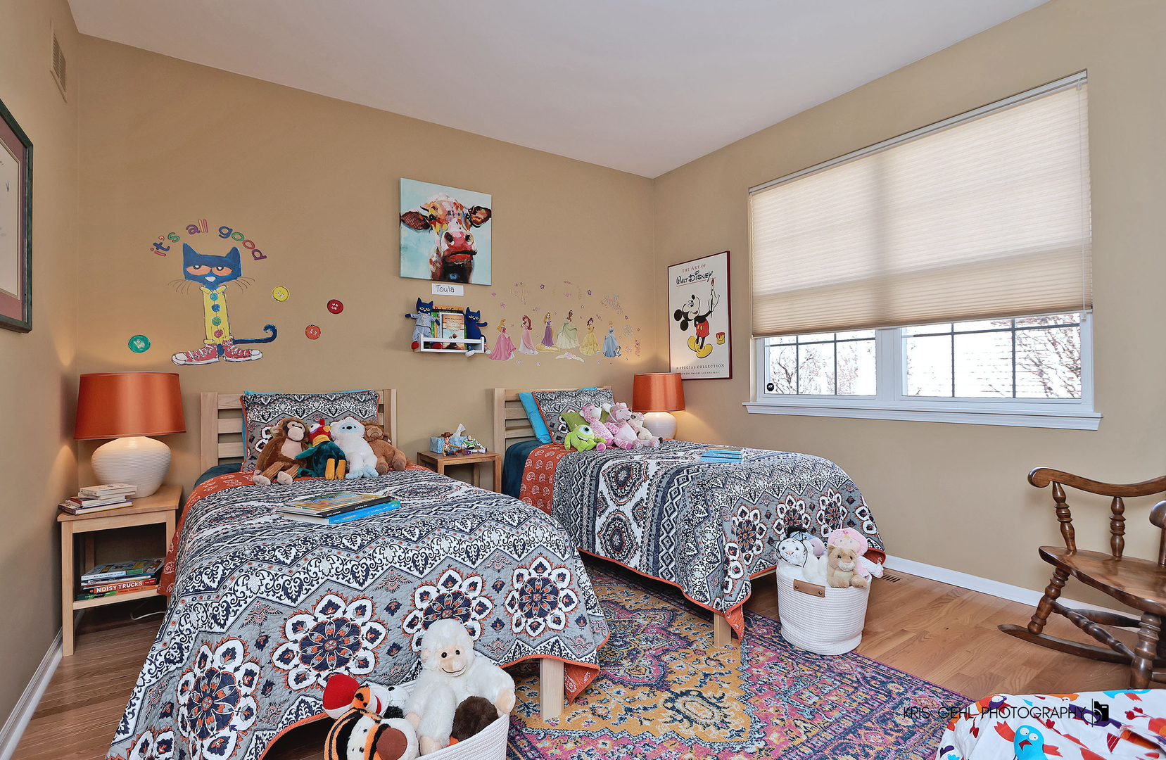 317 Sterling Circle Cary, IL 60013 - Photo 24 of 47 a bedroom with bed and wooden floor