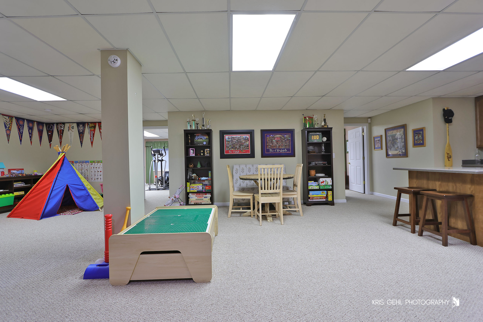 317 Sterling Circle Cary, IL 60013 - Photo 31 of 47 a room with furniture and air hockey table