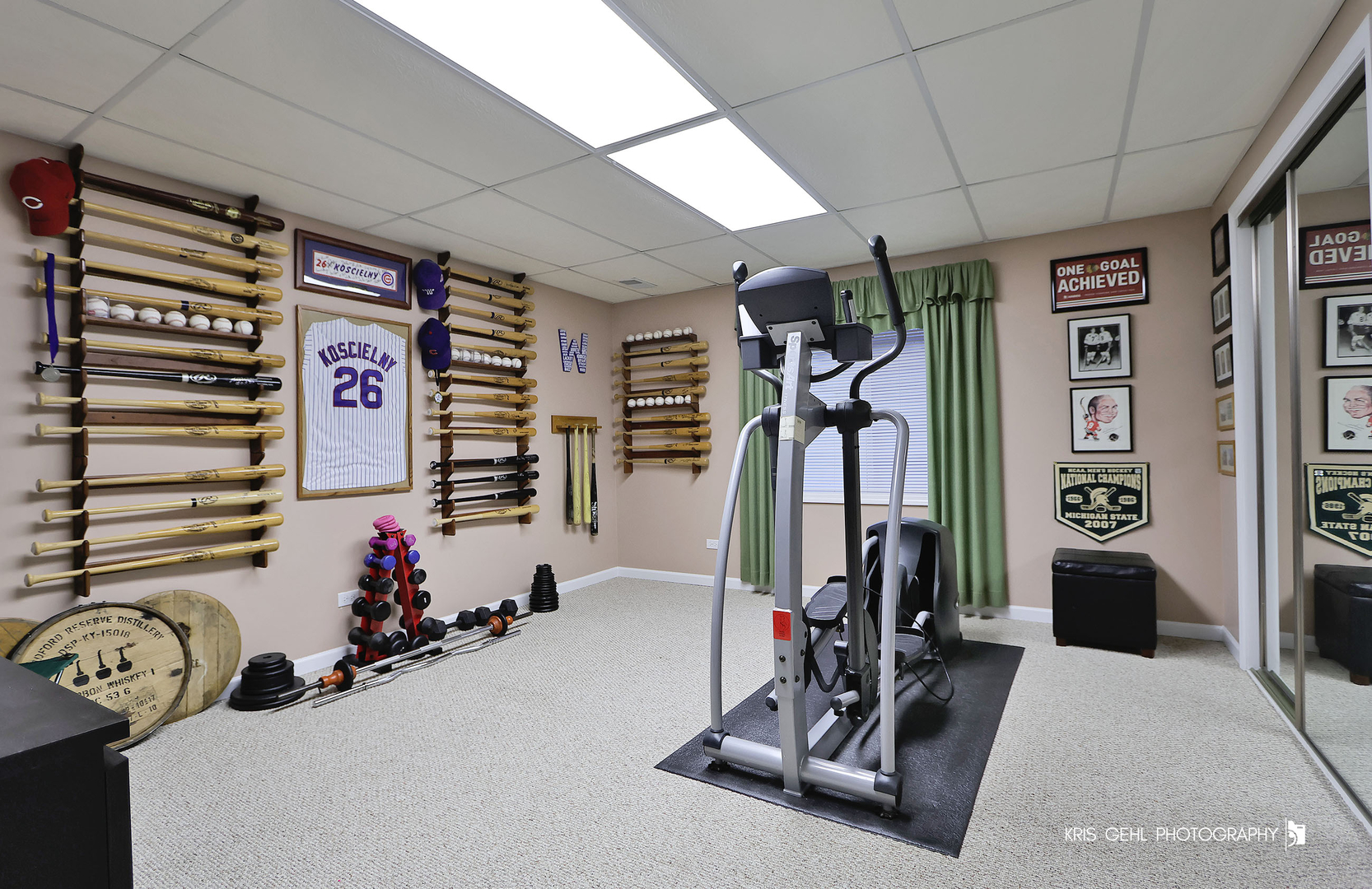 317 Sterling Circle Cary, IL 60013 - Photo 33 of 47 a view of a room with gym equipment