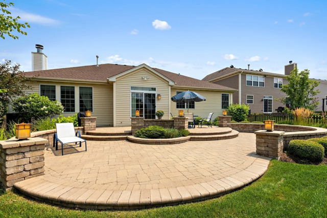 317 Sterling Circle Cary, IL 60013 - Photo 35 of 47 a view of a house with swimming pool and porch