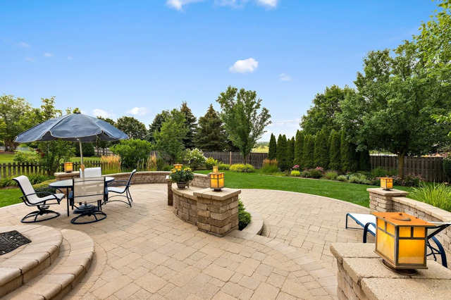 317 Sterling Circle Cary, IL 60013 - Photo 36 of 47 an outdoor space with patio and plants