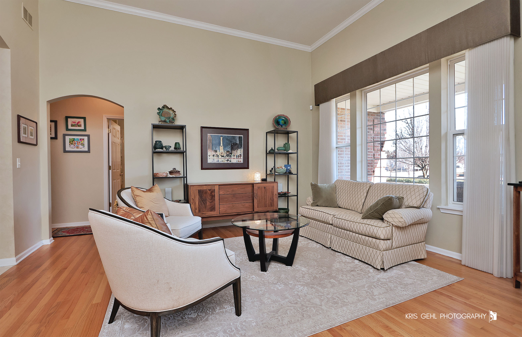 317 Sterling Circle Cary, IL 60013 - Photo 4 of 47 a living room with furniture and a large window
