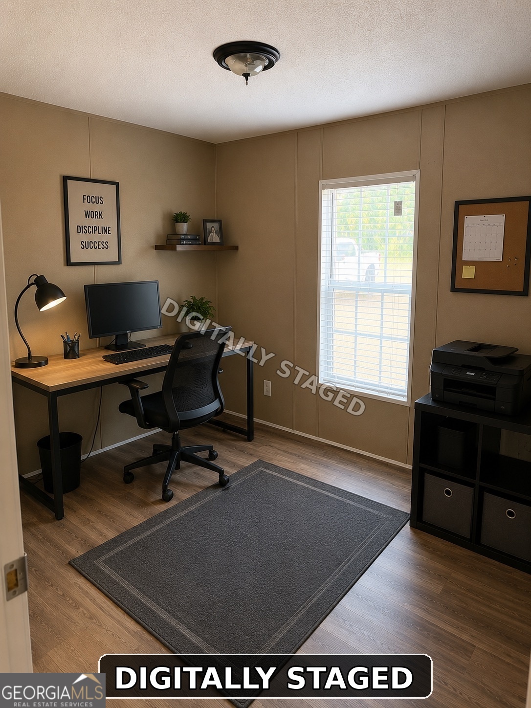 1825 Rock Springs Road Dublin, GA 31021 - Photo 18 of 43 Virtually staged photo - furniture/decor digitally added. Room is currently vacant.