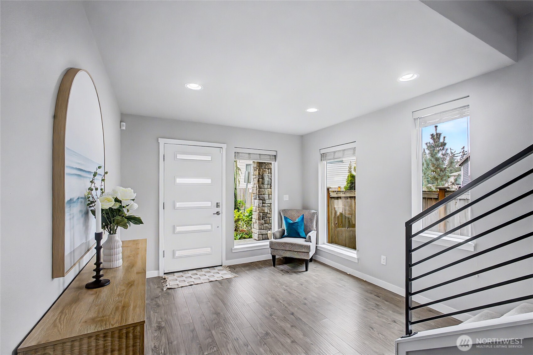 130 198th Street Southeast, Unit 5 Bothell, WA 98012 - Photo 6 of 40 a view of an entryway with a workspace