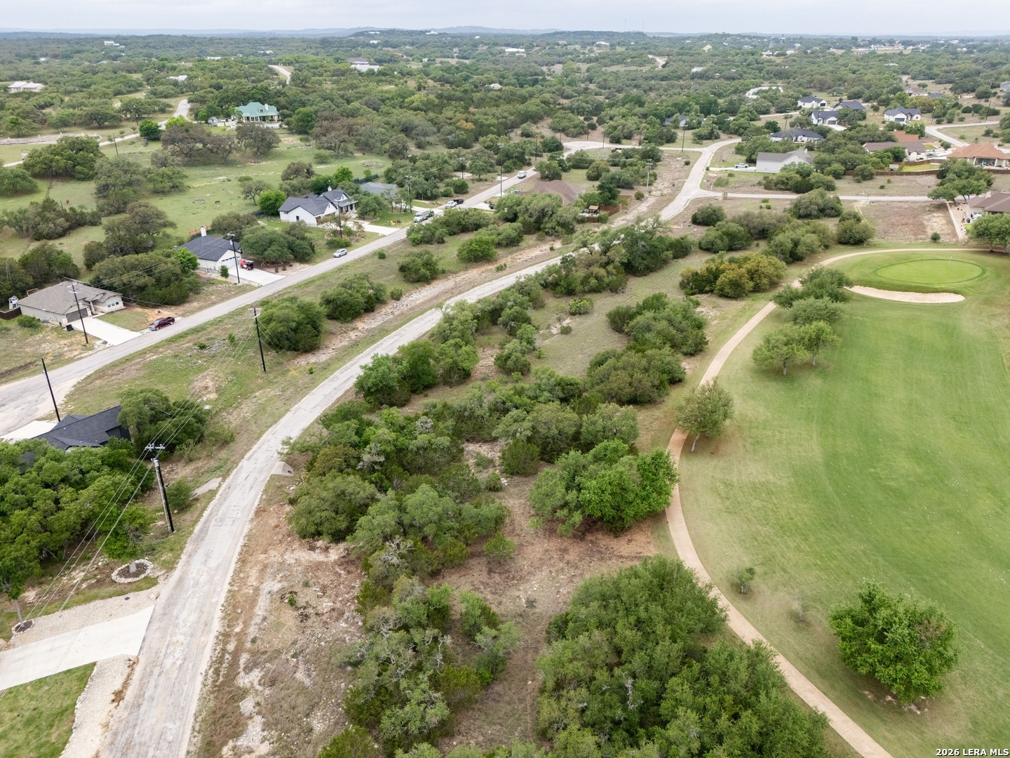 401 George Dolson Blanco, TX 78606 - Photo 16 of 19 an aerial view of residential houses with city view