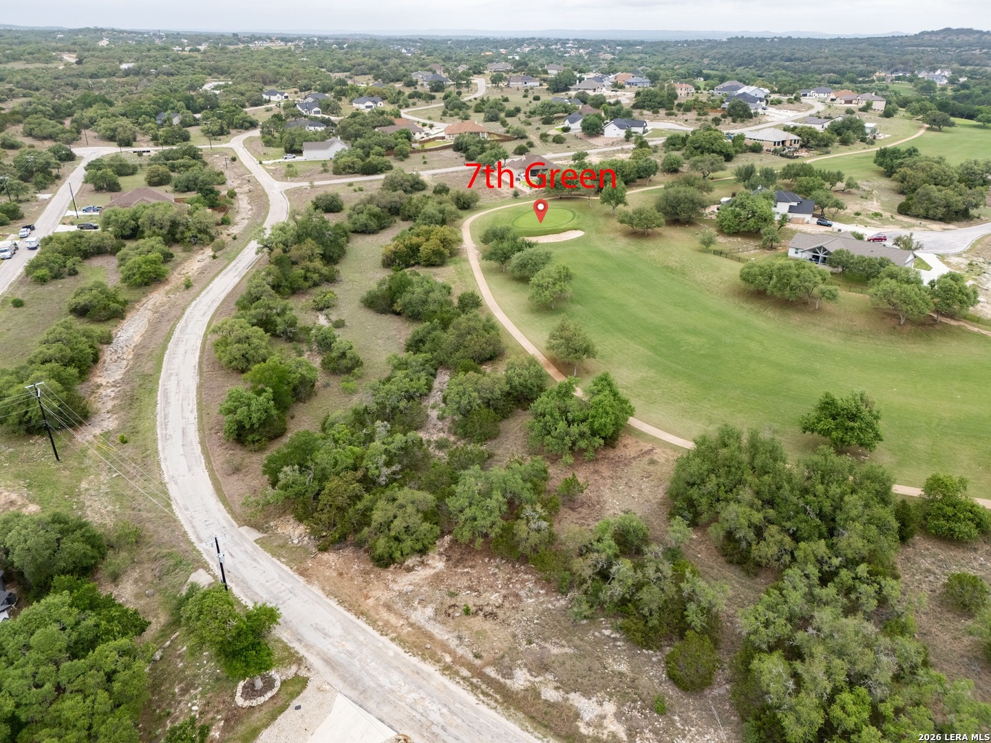 401 George Dolson Blanco, TX 78606 - Photo 18 of 19 an aerial view of residential houses with outdoor space