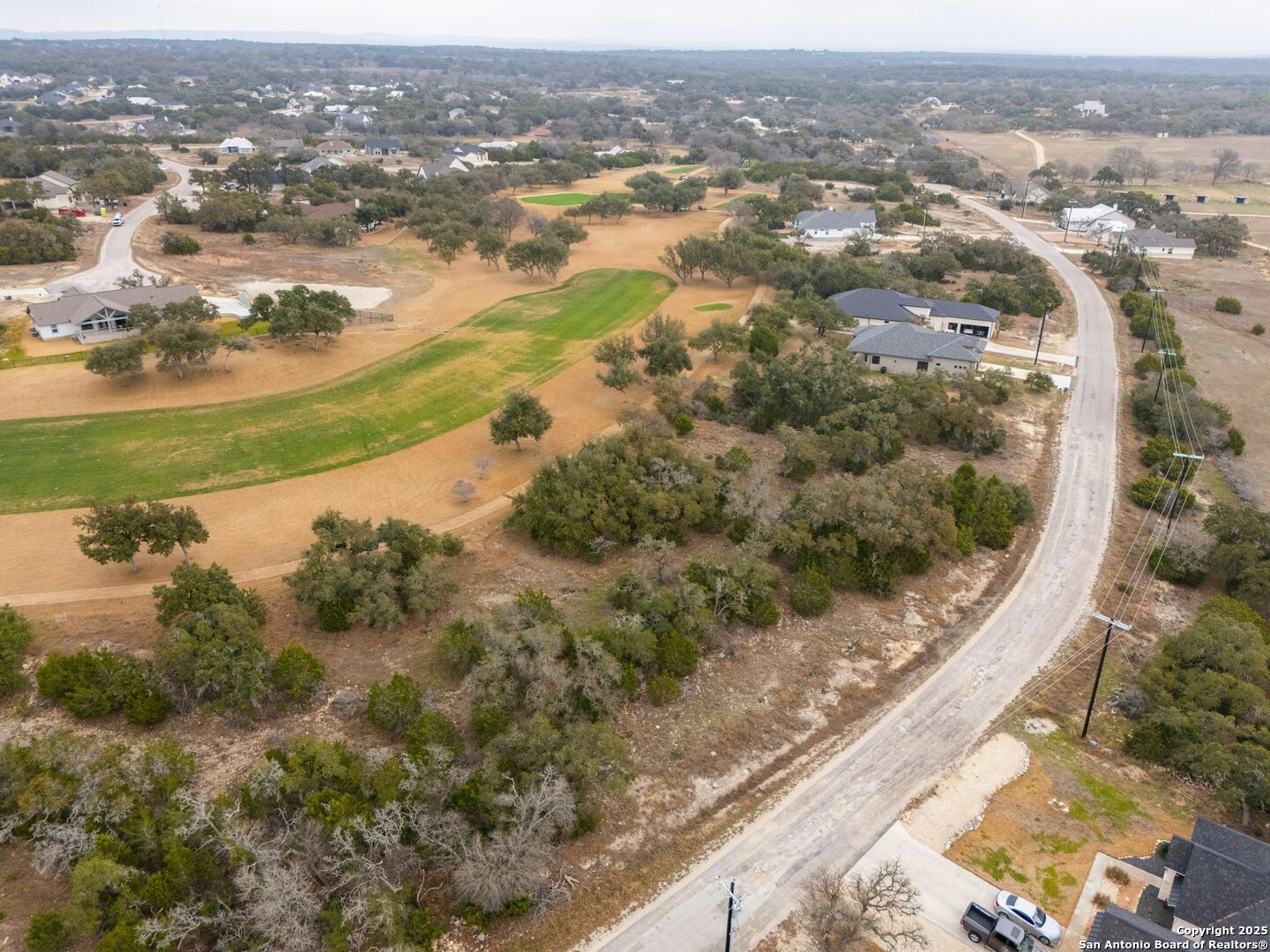 401 George Dolson Blanco, TX 78606 - Photo 9 of 19 an aerial view of residential houses with outdoor space