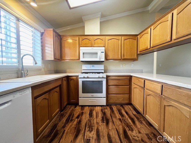 27600 Atlantic Avenue, Unit 427 Highland, CA 92346 - Photo 11 of 20 a kitchen with wooden cabinets and stainless steel appliances