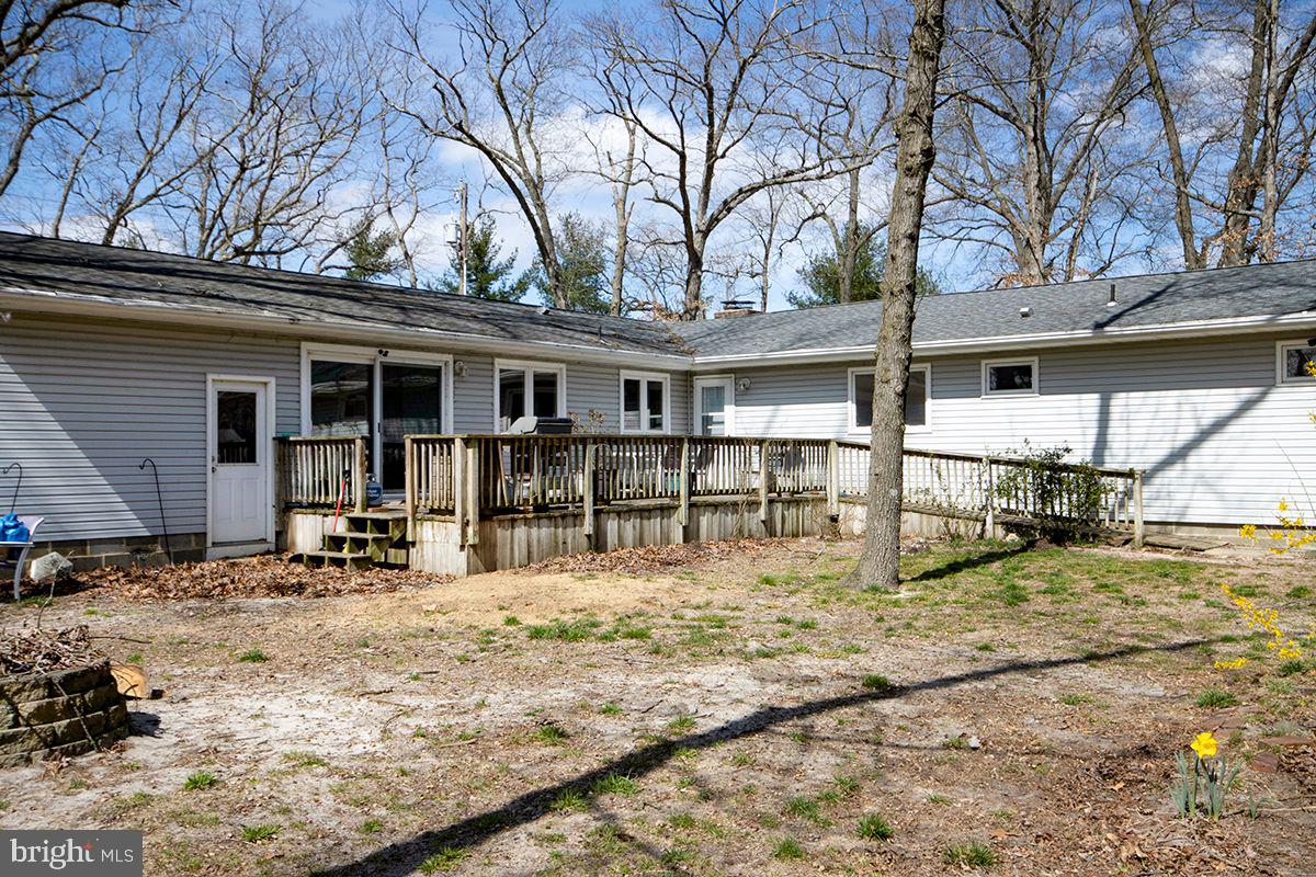 232 Erial Road Sicklerville, NJ 08081 - Photo 77 of 97 House #2: Exterior back: Deck w Ramp