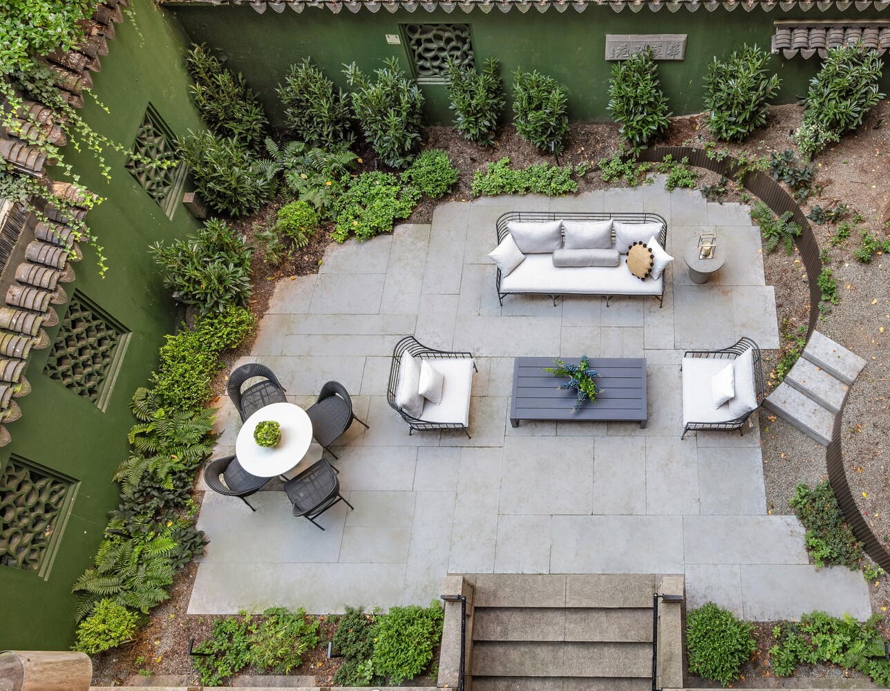 125 East 65th Street Manhattan, NY 10065 - Photo 22 of 26 an aerial view of a house with outdoor space