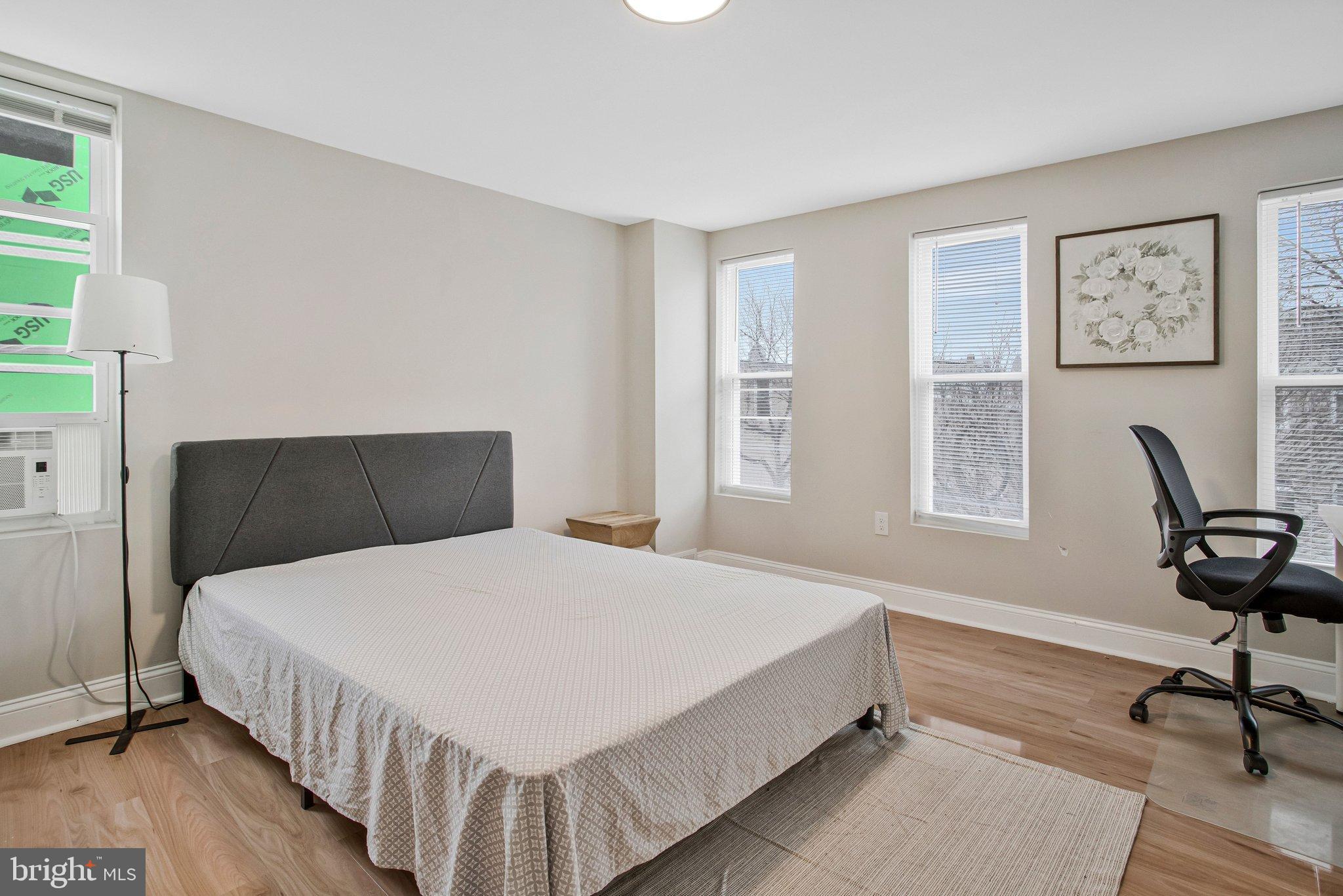 1102 Carroll Street Baltimore, MD 21230 - Photo 23 of 52 Bright and airy bedroom with modern touches.