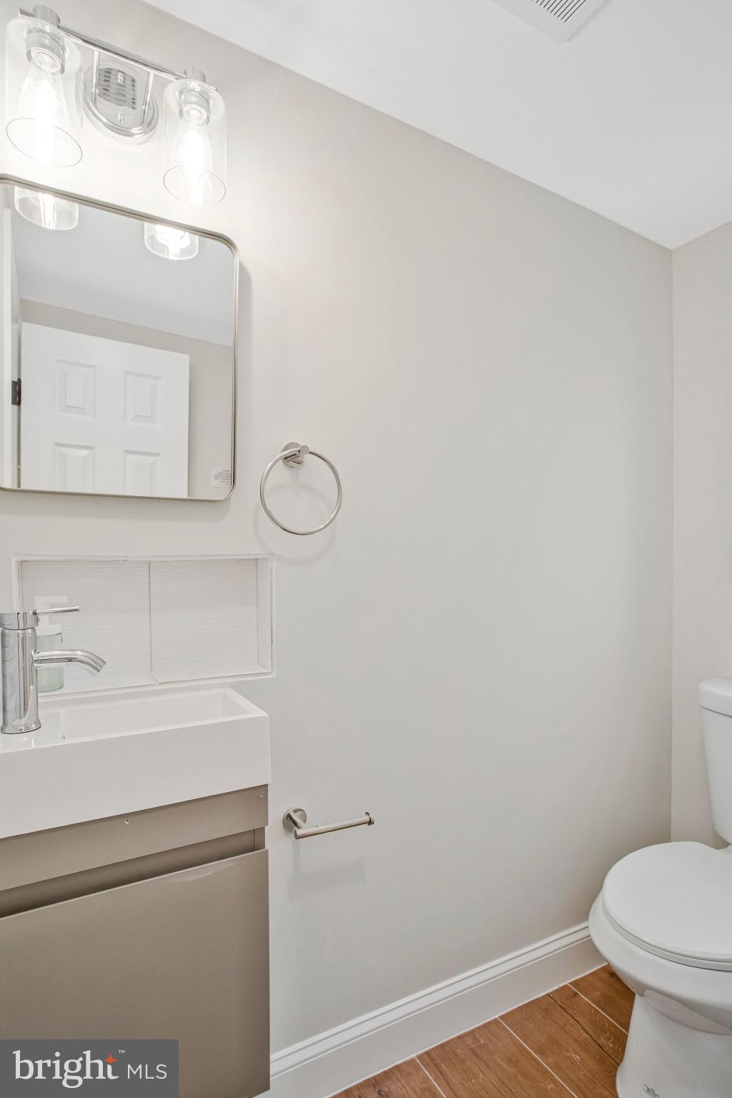 1102 Carroll Street Baltimore, MD 21230 - Photo 33 of 52 Sleek and modern bathroom design.