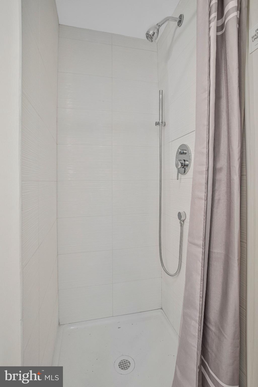 1102 Carroll Street Baltimore, MD 21230 - Photo 34 of 52 Modern shower with sleek design elements.