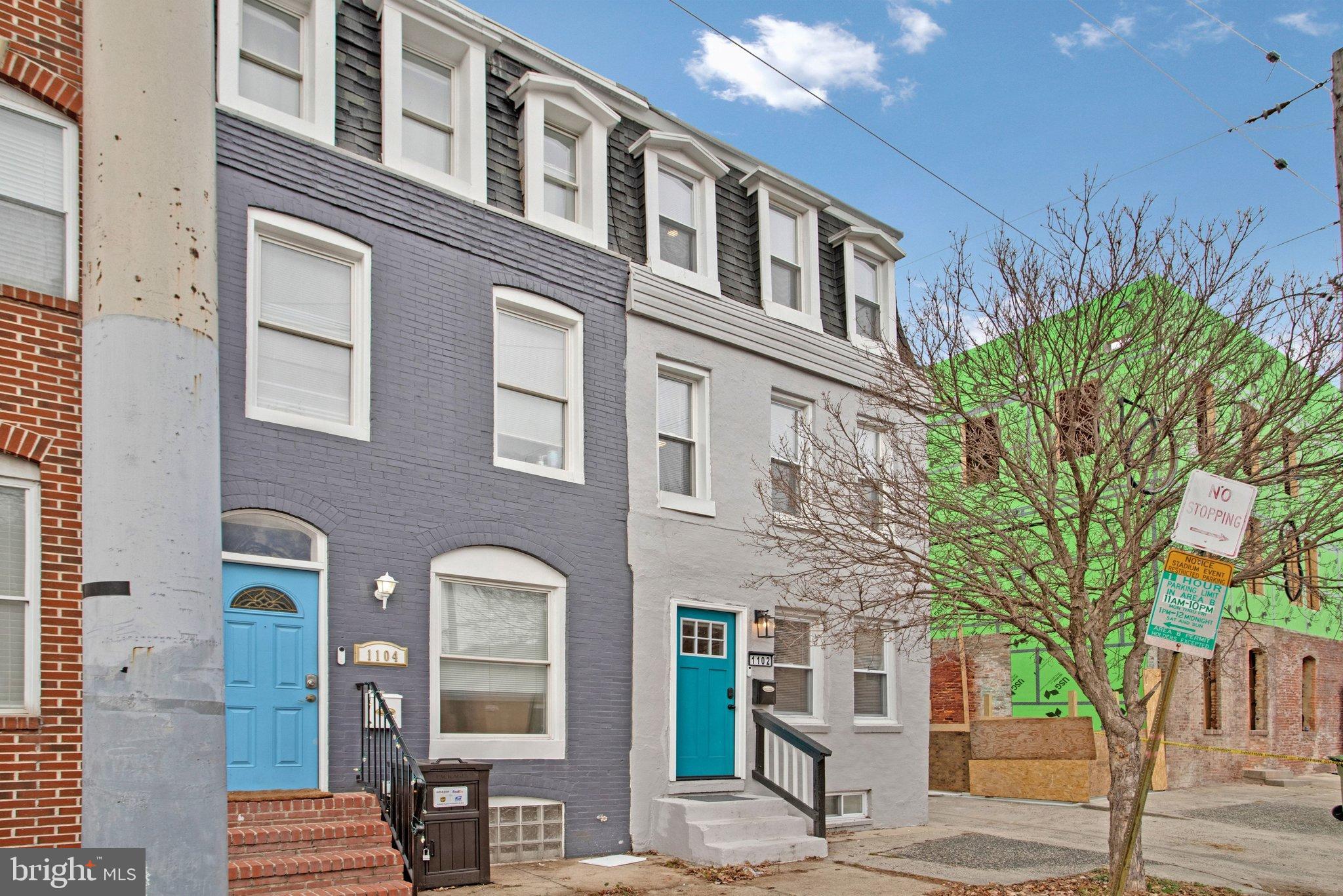 1102 Carroll Street Baltimore, MD 21230 - Photo 5 of 52 Charming urban townhouse with vibrant accents.