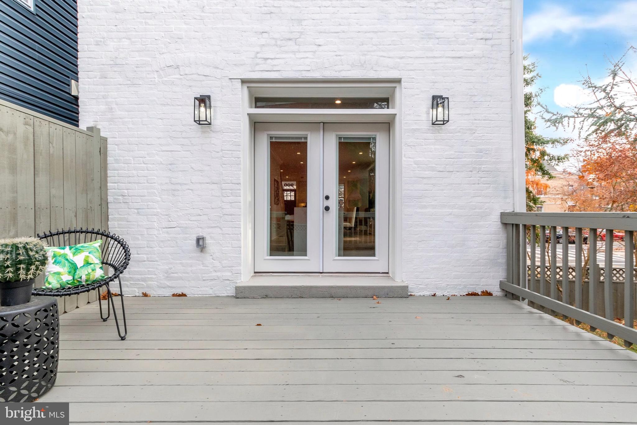 900 10th Street Northeast Washington, DC 20002 - Photo 30 of 36 Spacious Deck