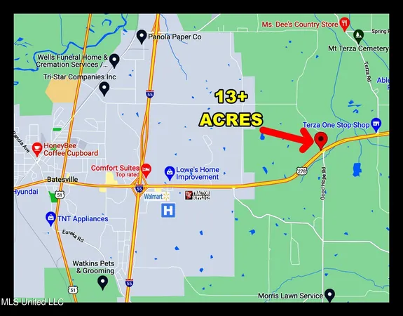 $1,330,000 | 20859 East Ms 278, Batesville, MS 38606