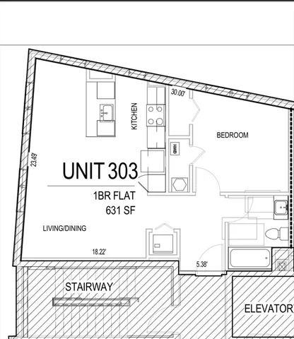 $227,117 | 88 Hudson Street, Unit 303, Boston, MA 02111