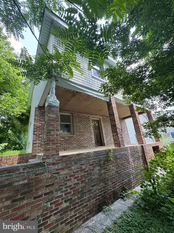 a aerial view of a house