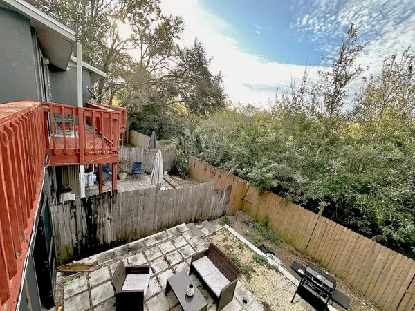 a view of a house with a patio