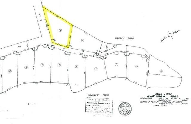 Lot 12 Quiet Harbor Road Mount Vernon, ME 04352 - Photo 4 of 5 Kaivis-survey